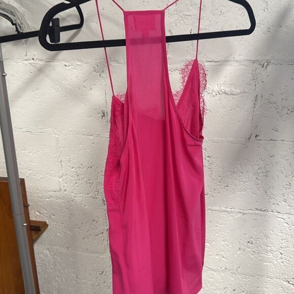 Cami NYC Tank - Pink Lace Spaghetti Strap Top - NEVER WORN - Size Small - Picture 4 of 4